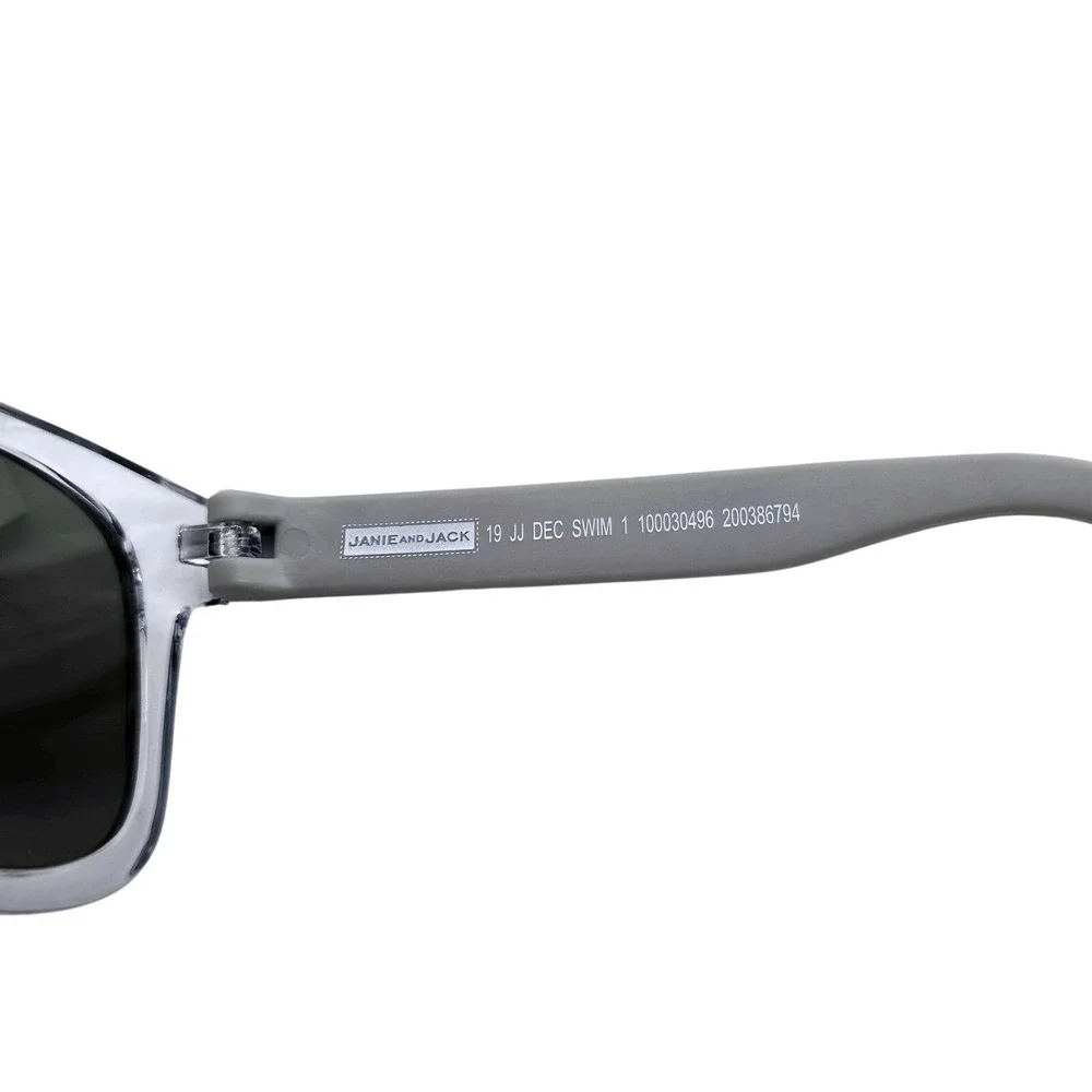 Janie and Jack Kids Sunglasses‎ Transparent Clear Frame 0-2 Years NWT